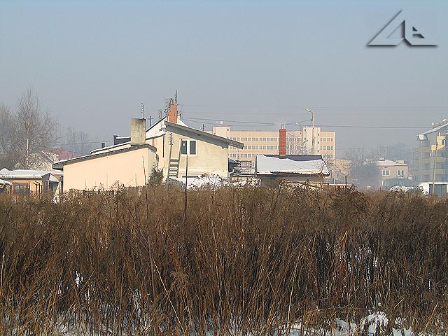 Widok w kierunku pó³nocnym z ulicy 1 maja. W tle widoczny budynek S±du Rejonowego.